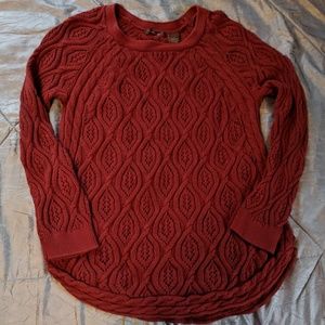 ⛔SOLD⛔Cozy Burgundy Knit Sweater